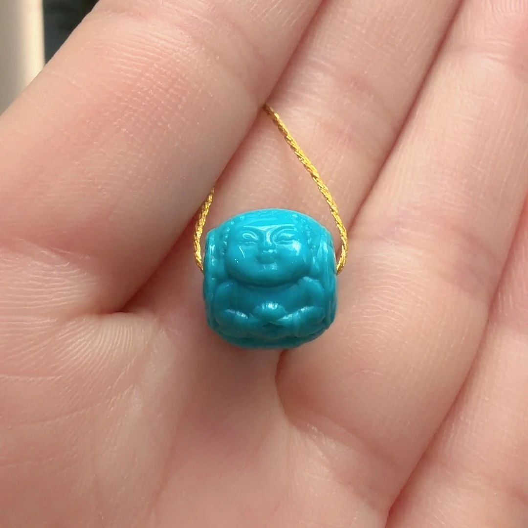 绿松石未镶嵌颈饰