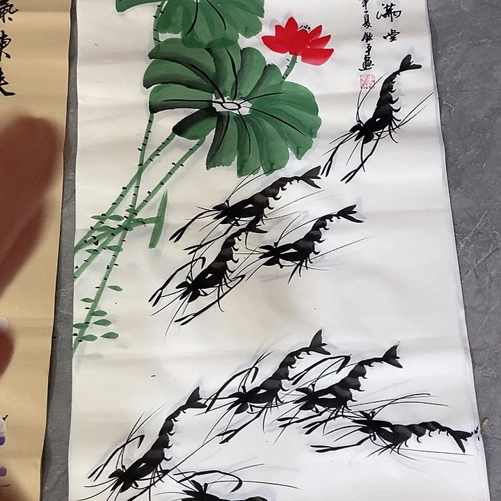 小周画廊的直播间