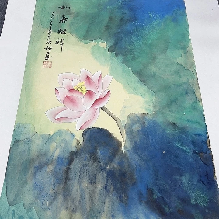 国画作品小姐姐放漏…
