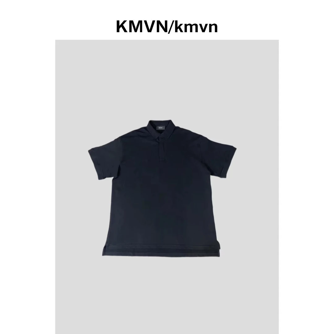 kmvn/kmvn【明尘】2025夏季新款翻领POLO纯色衬衫