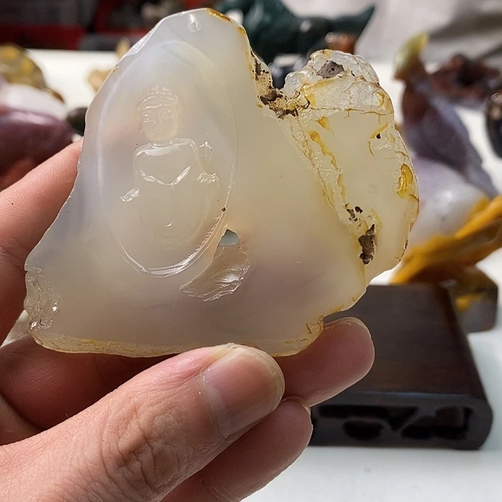 合金颈饰玛瑙/玉髓