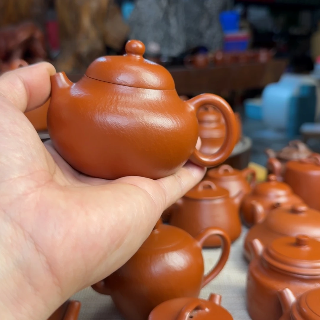 布****紫砂壶全手工制作文蛋