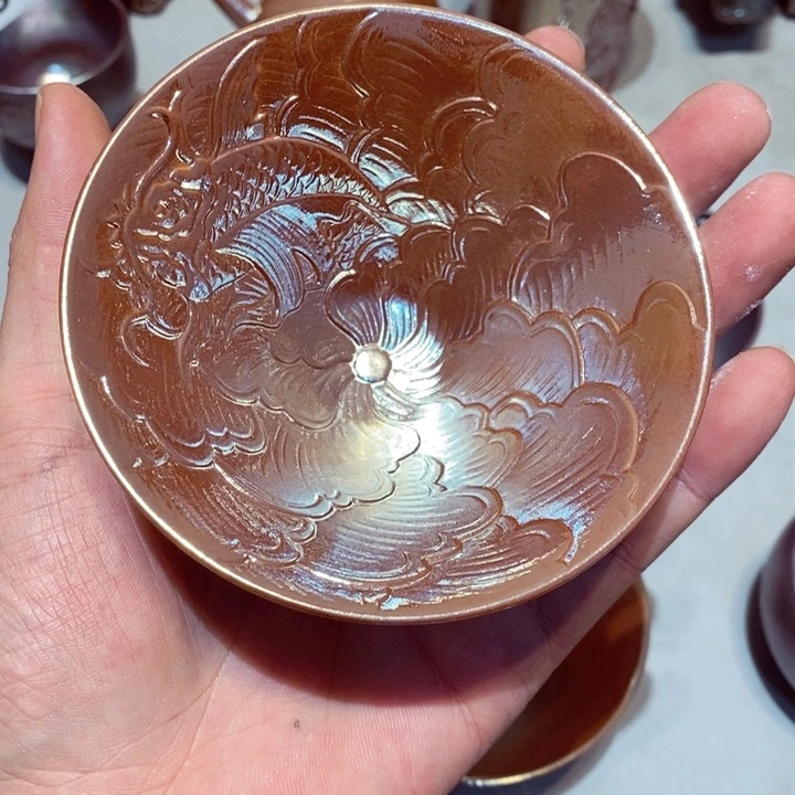 一***年柴烧茶具套杯子套装