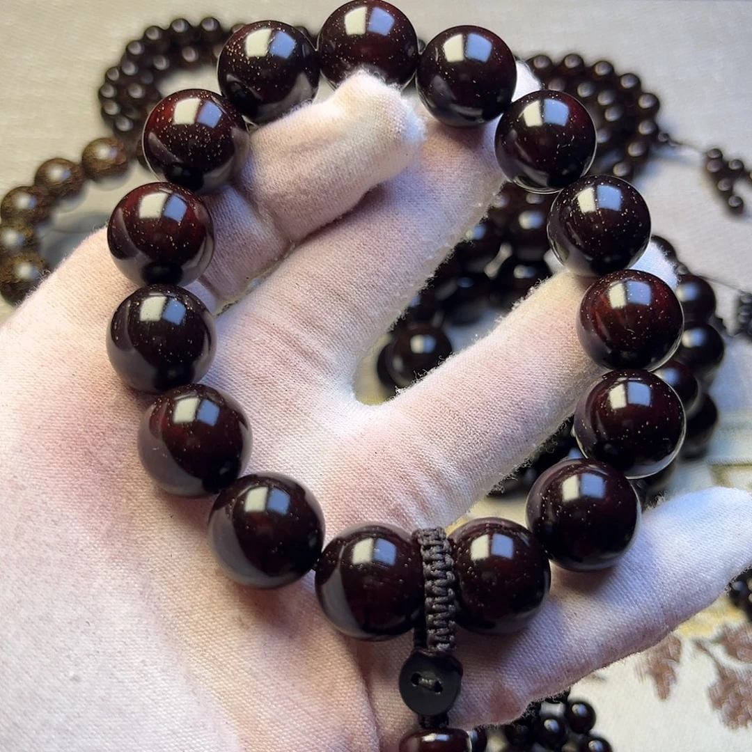 檀香紫檀（小叶紫檀）1.5 15颗多星