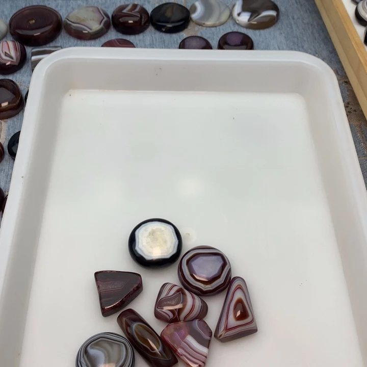 源***姨玛瑙/玉髓未镶嵌颈饰