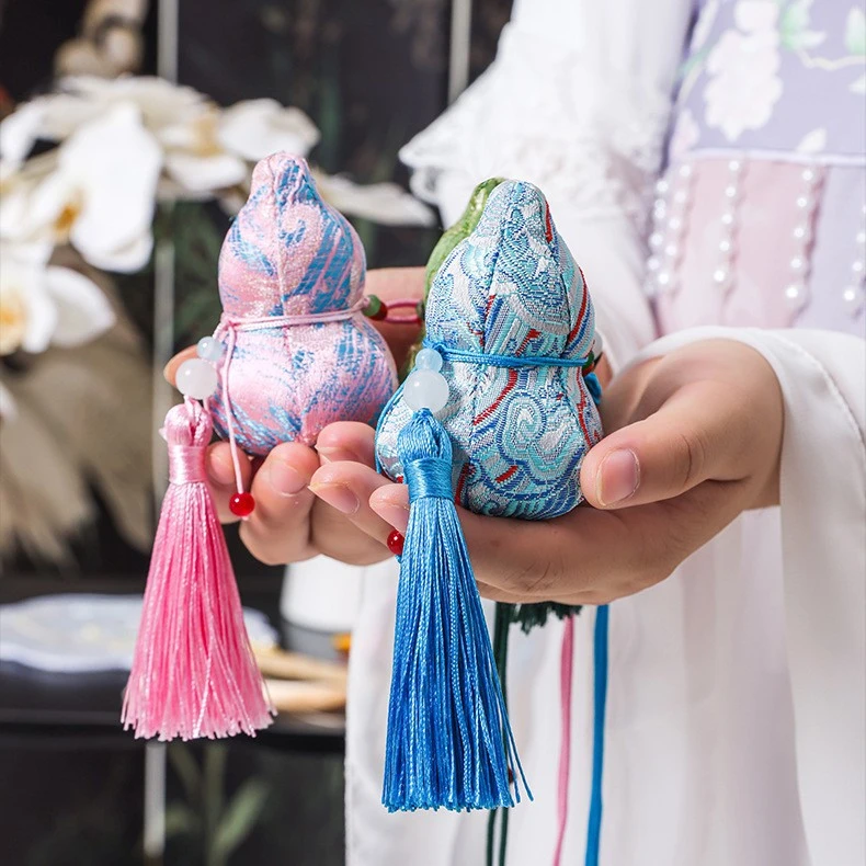 2025新款福禄香包香囊端午节小礼物文创手缝葫芦护身符香囊