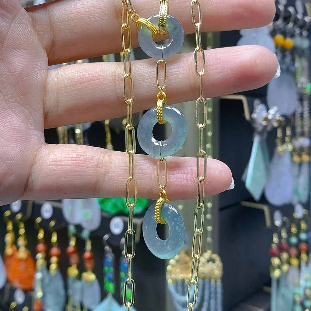 未镶嵌翡翠耳饰翡翠