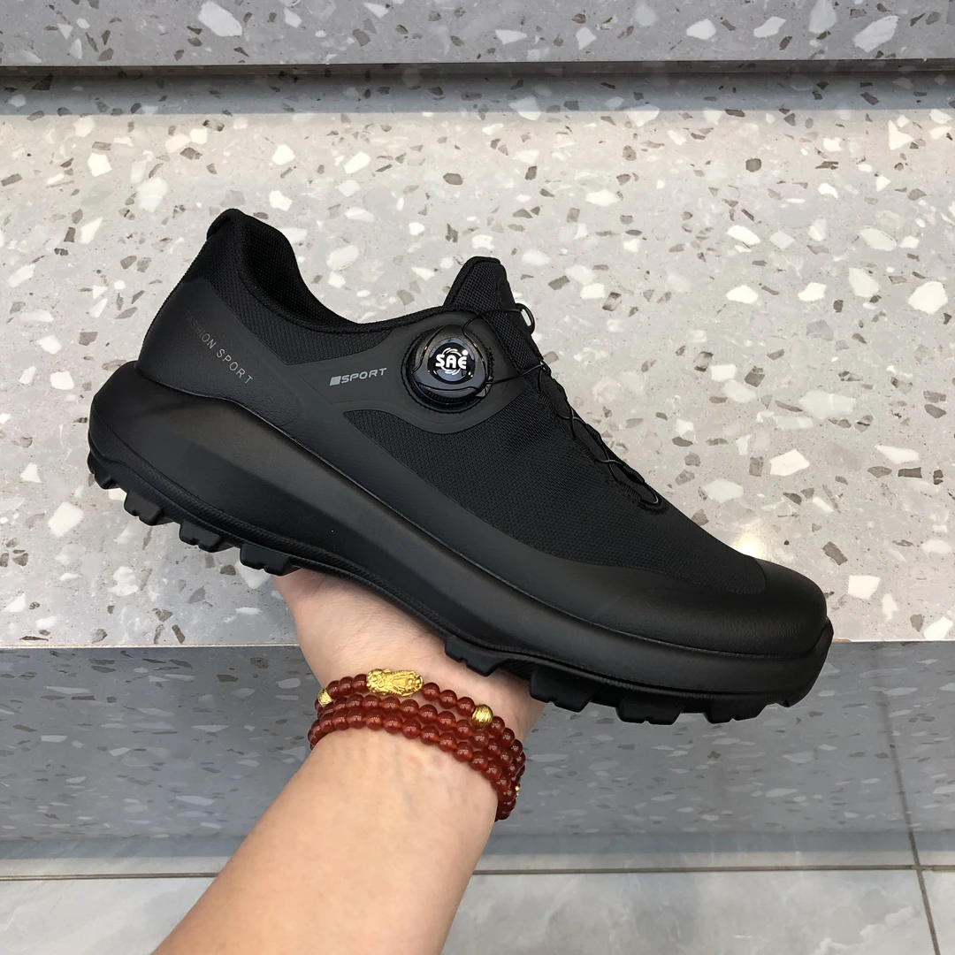 男鞋春季新款厚底时尚舒适休闲鞋低帮男士运动鞋户外通勤轻便鞋子