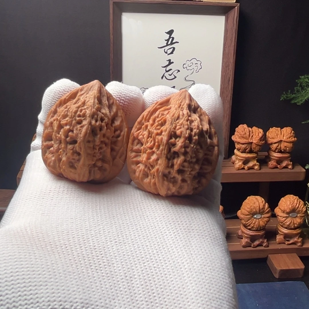 核桃38mm独家小众鸡心麒麟鸡