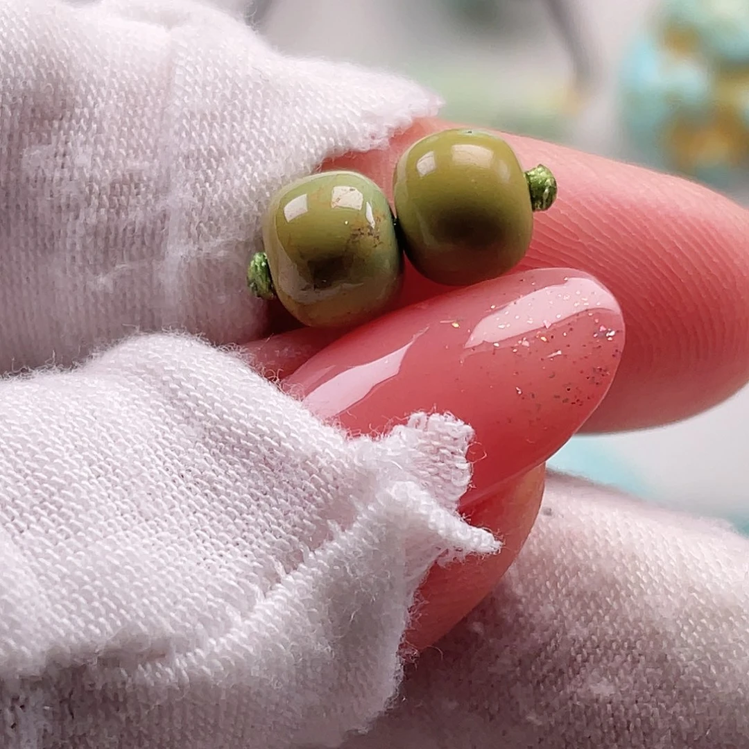 绿松石未镶嵌摆件