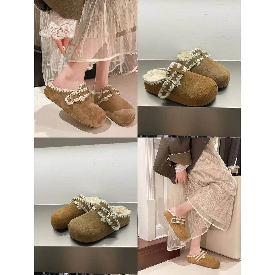 A88 韩系花边半拖勃肯 10-27