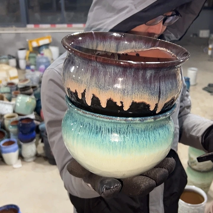 微瑕盐酥鸡啦啦花盆