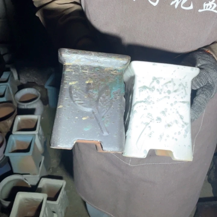 紫砂花盆口11高16正品正品