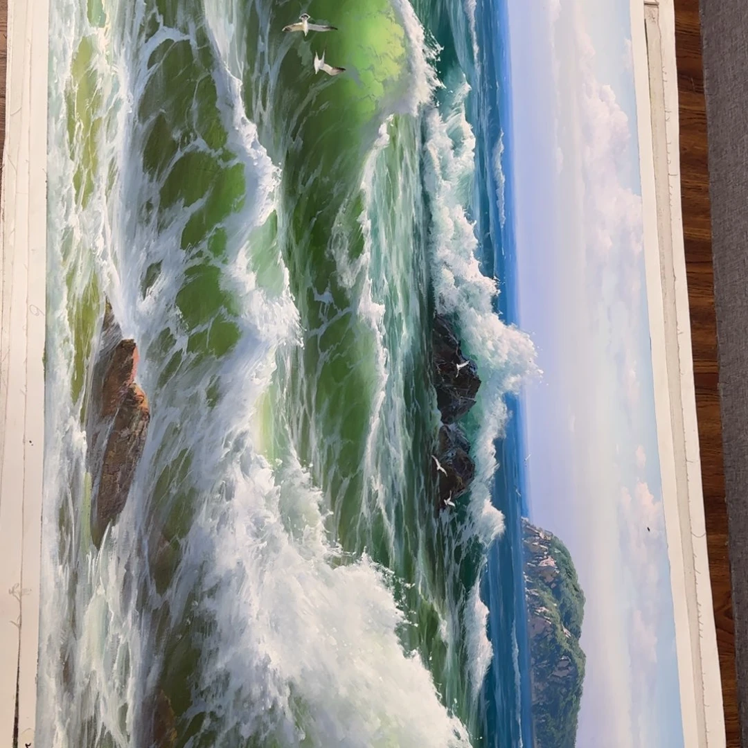 油画不知道为什么要这么