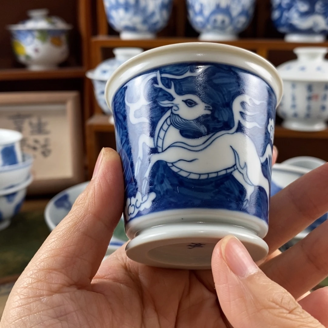 瓷片景德镇陶瓷手绘茶器412
