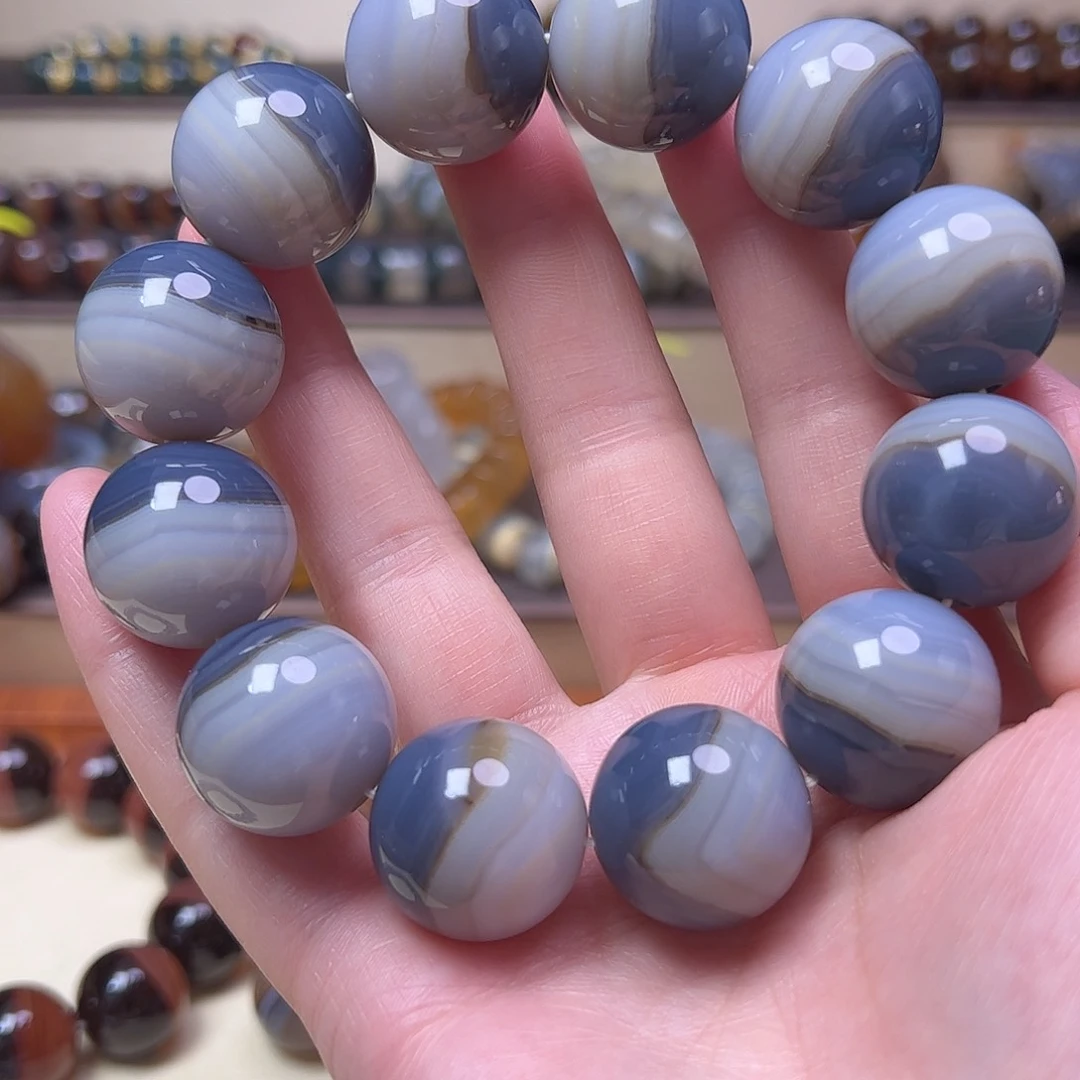 未镶嵌玛瑙手串玛瑙/玉髓