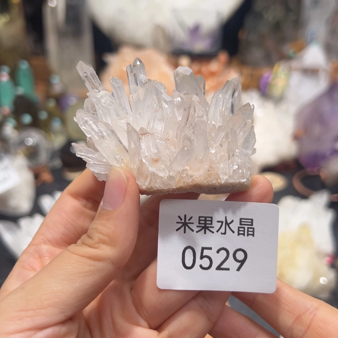 M***哩未镶嵌珠宝半成品水晶