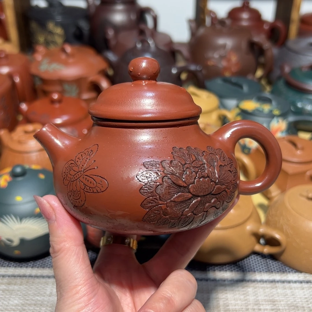 紫***木茶壶紫砂宜兴紫砂200