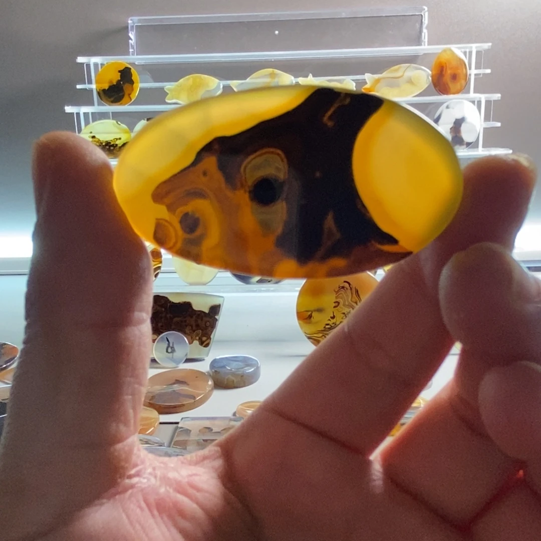 玛瑙/玉髓合金颈饰