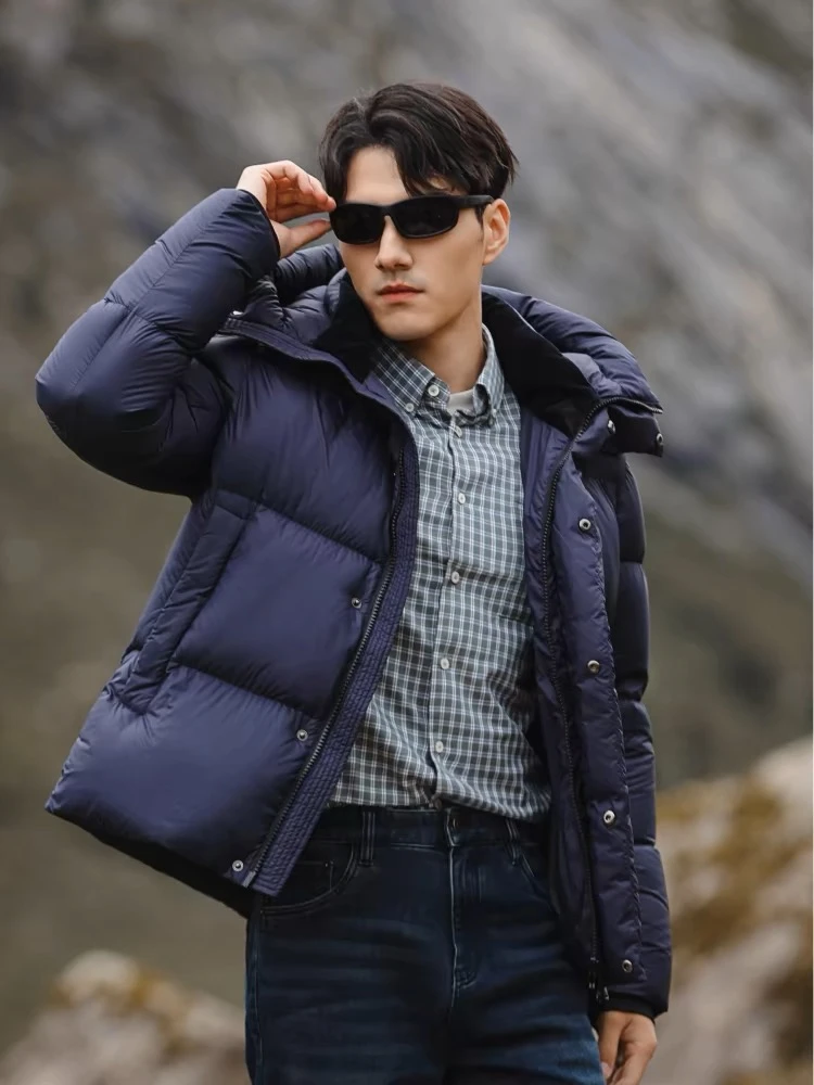 男士冬季外套加厚169保暖新