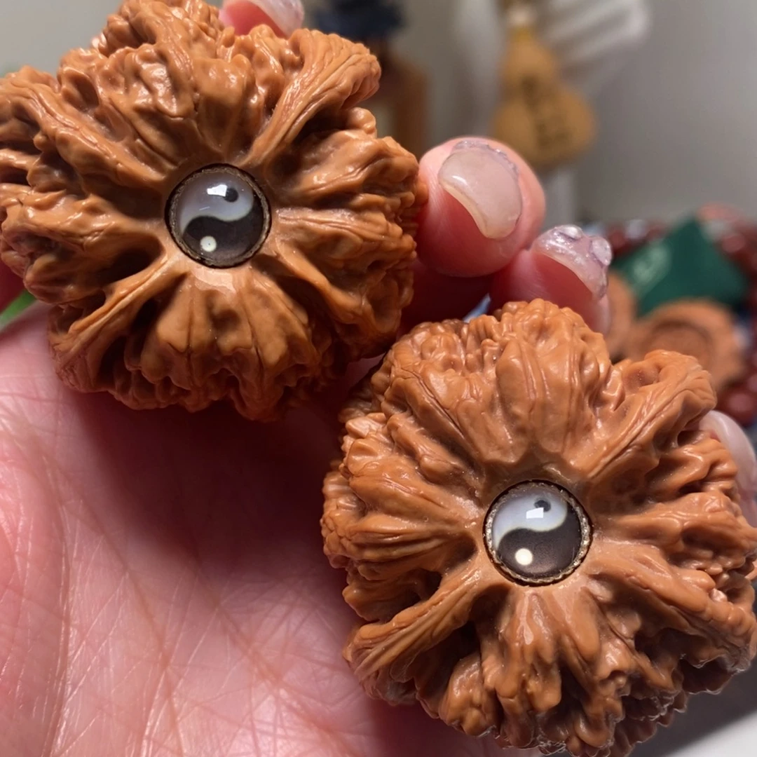 把件文玩核桃46尺寸粗筋