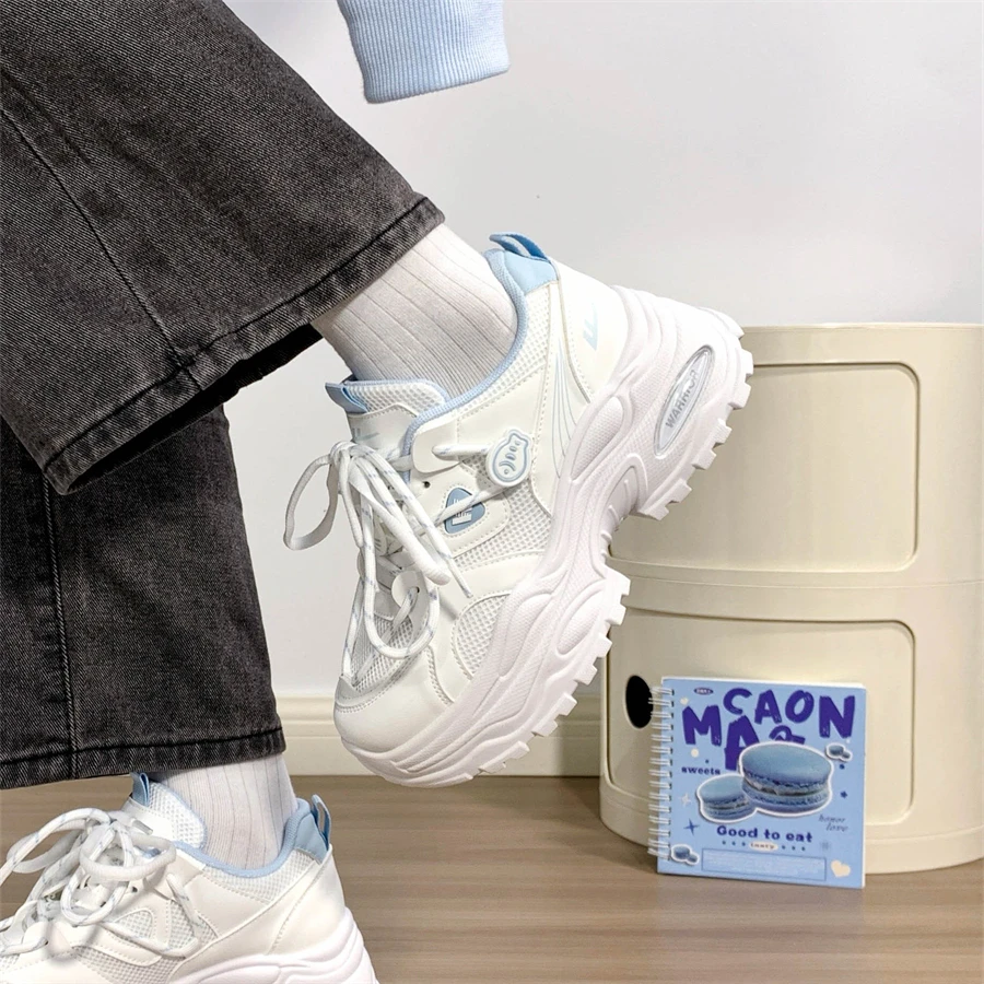 回力时尚厚底老爹鞋女鞋2026新款网红爆款小个子增高休闲运动鞋子