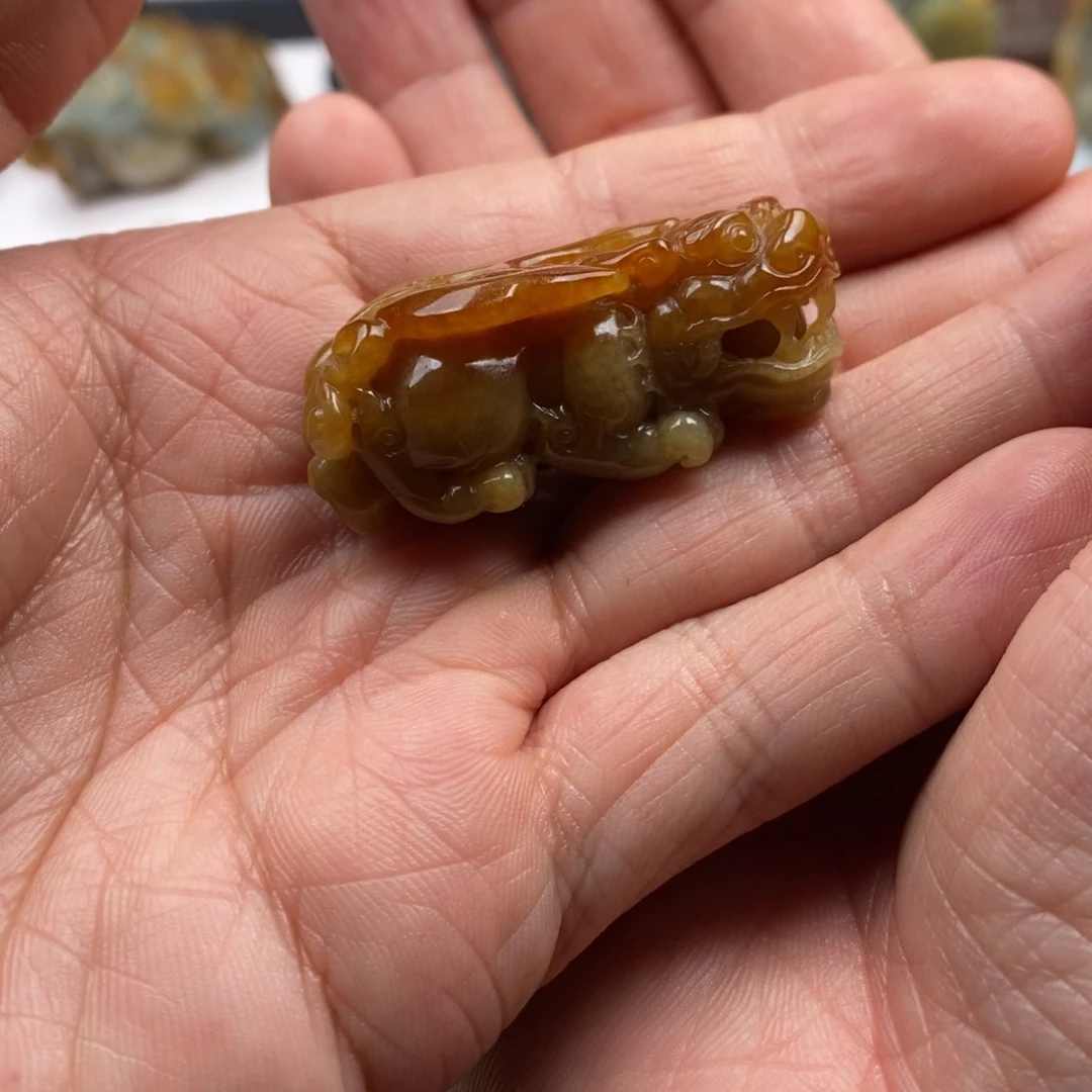 翡翠未镶嵌颈饰天然缅甸翡翠a货