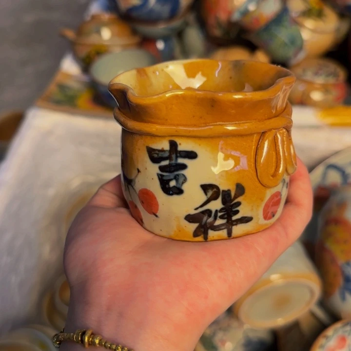 瓷片景德镇陶瓷手工手绘