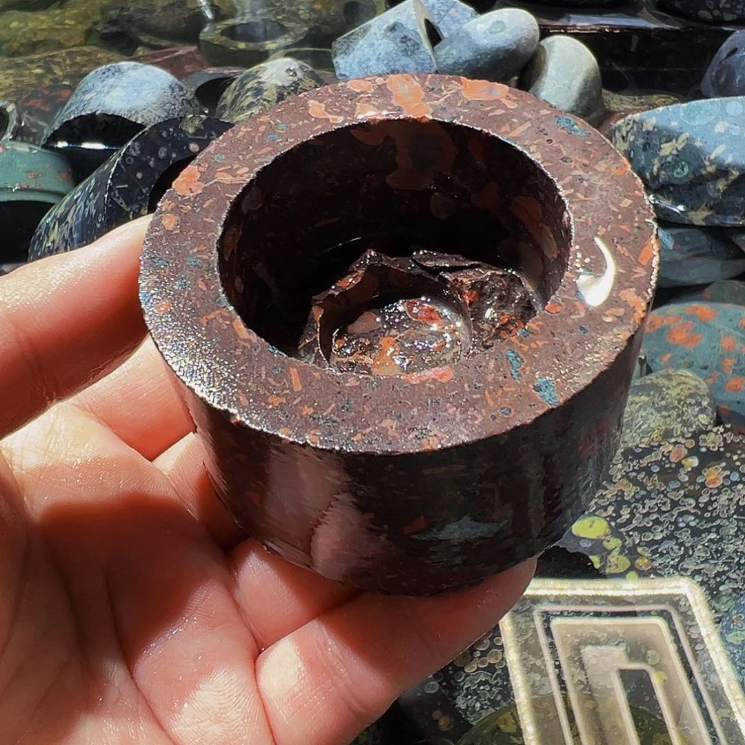 梅花玉鱼缸石茶周边不退不换