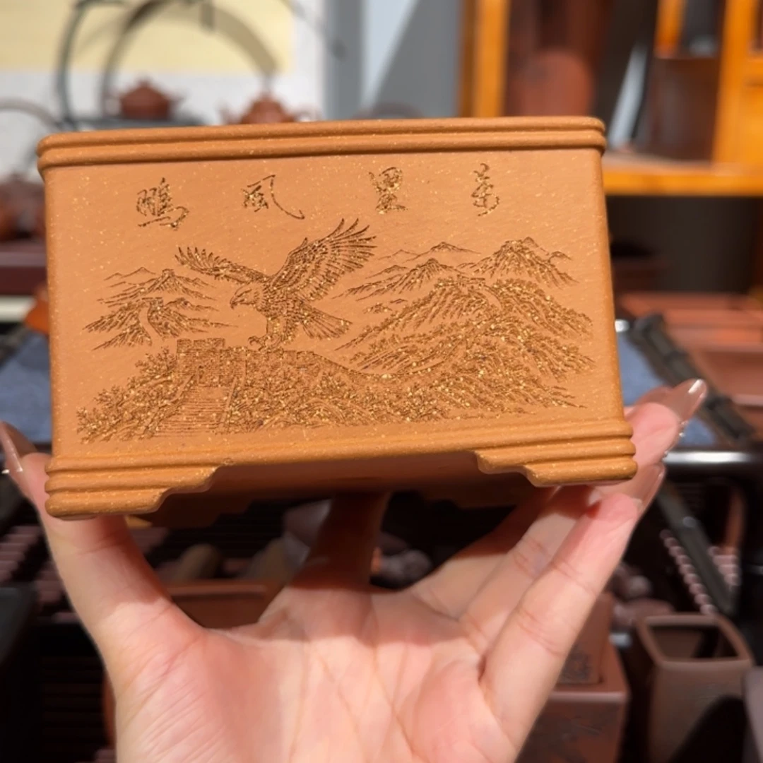 L***G紫砂花盆半手工制作