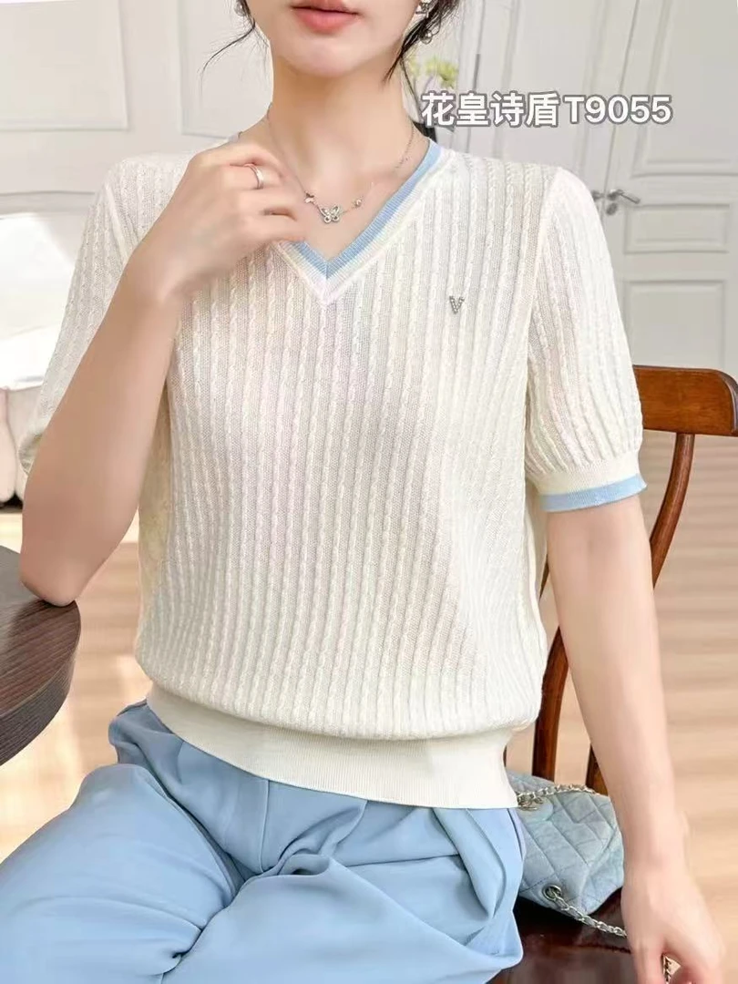 9055夏款针织毛衣