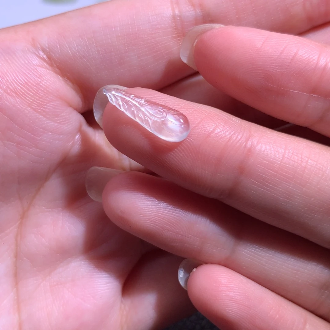 颈饰未镶嵌翡翠羽毛15.2-5.3-1.8