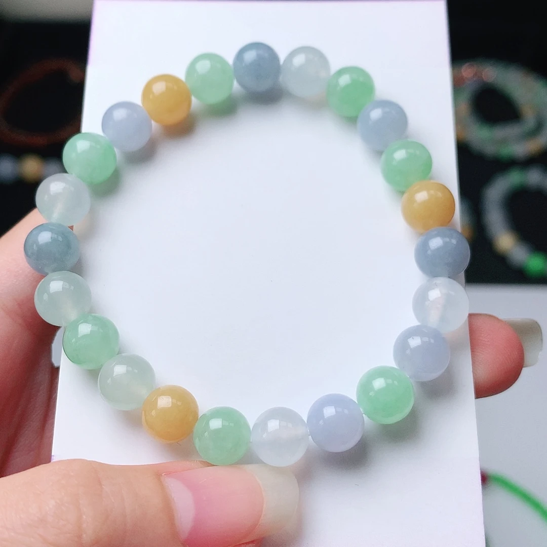 未镶嵌手链翡翠翡翠