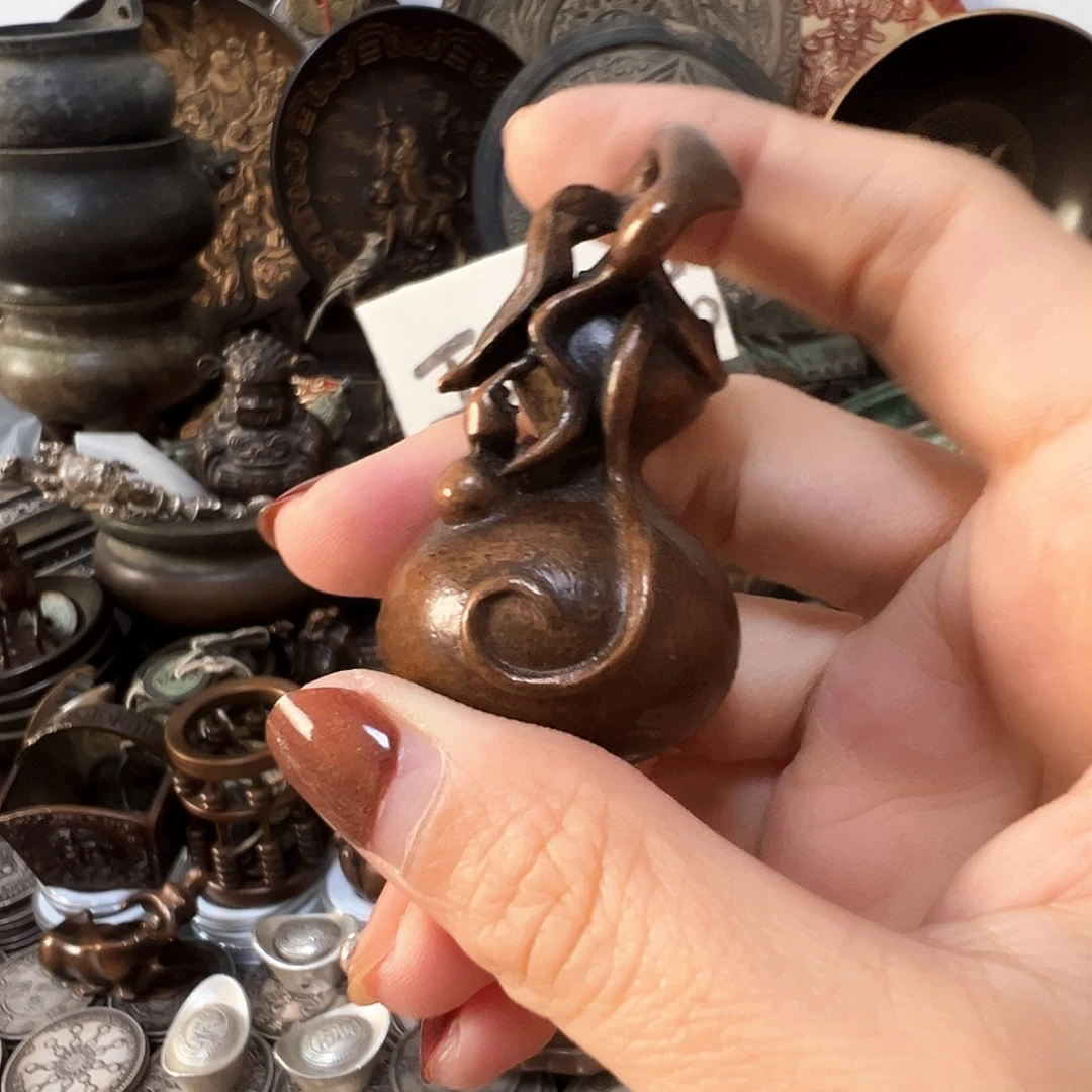 金属复古风格摆件