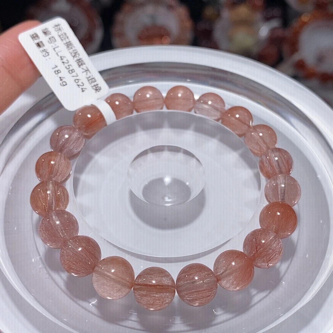 手链未镶嵌水晶F粉兔毛8.5