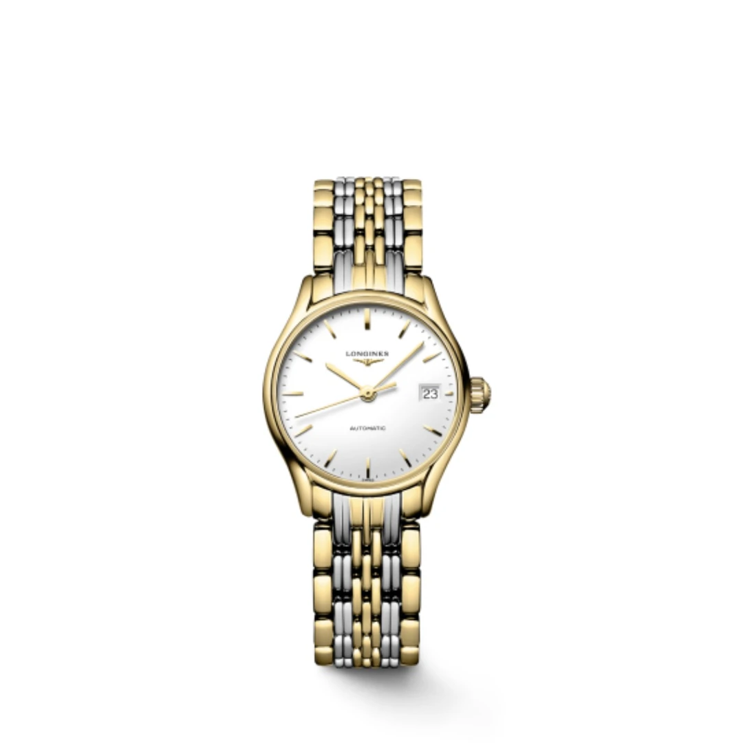 99新 Longines/浪琴 律雅360/25mm/自动机械女士腕表