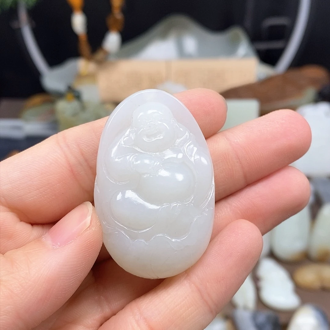 和田玉颈饰未镶嵌32