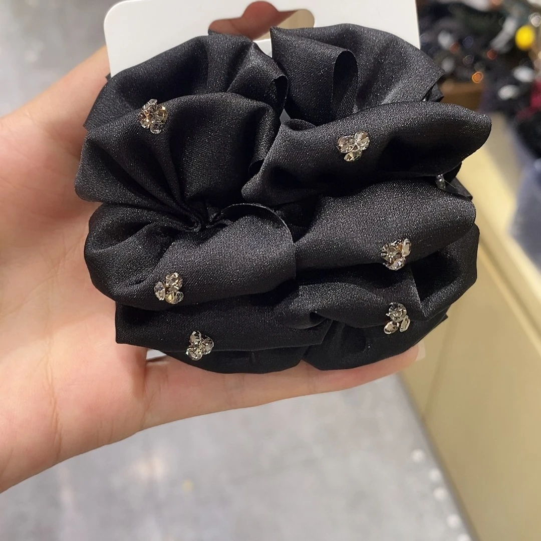 铁合金皮质刘海抓