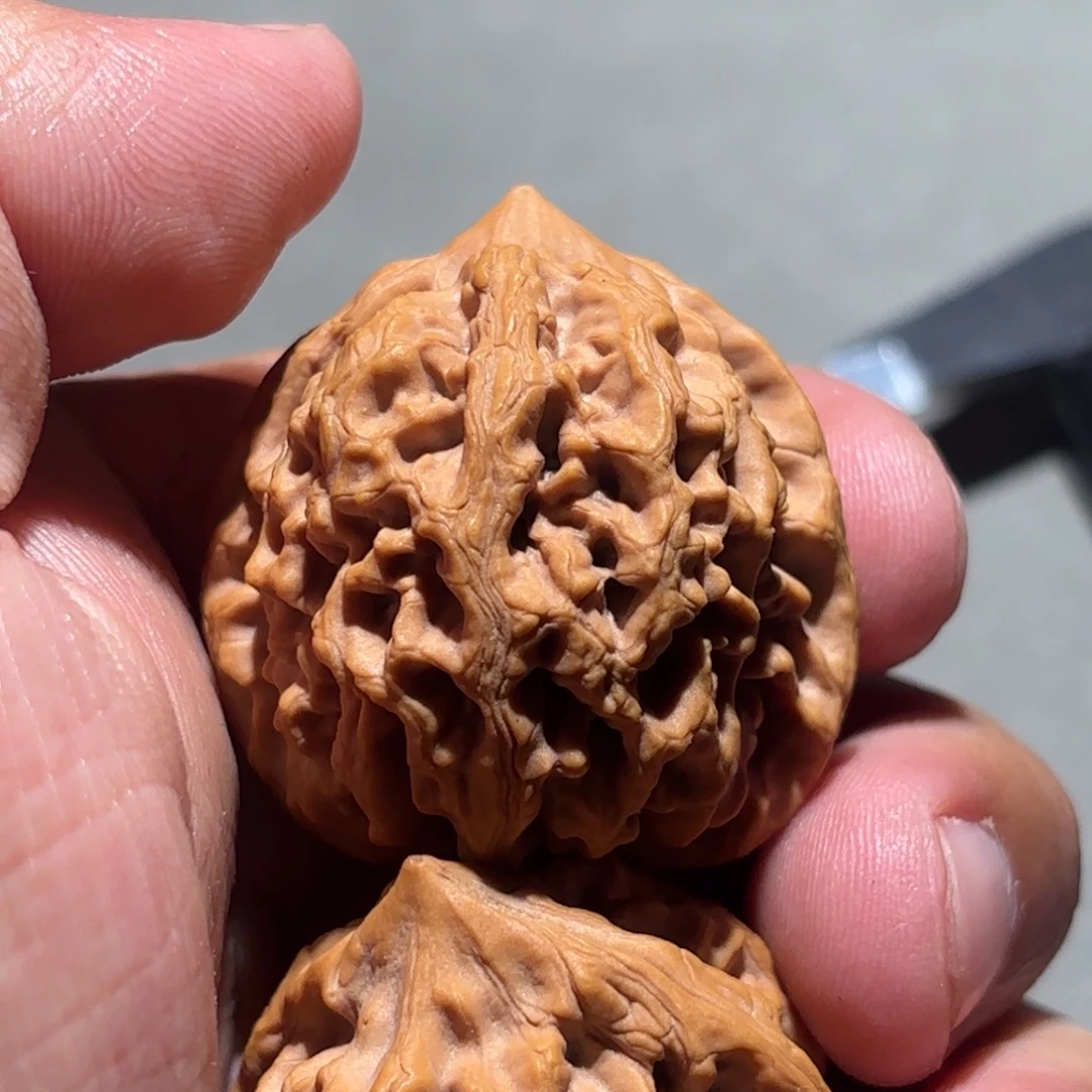 桃核吊坠太行龙纹