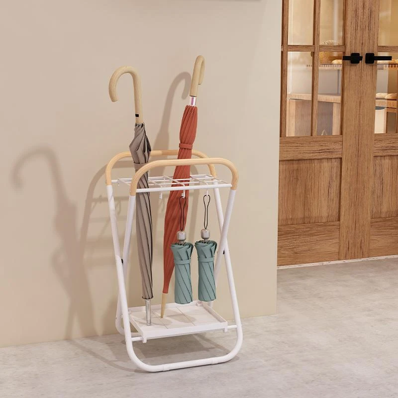雨伞收纳架家用门口放伞神器酒店大堂商用入户创意置物铁架子挂钩