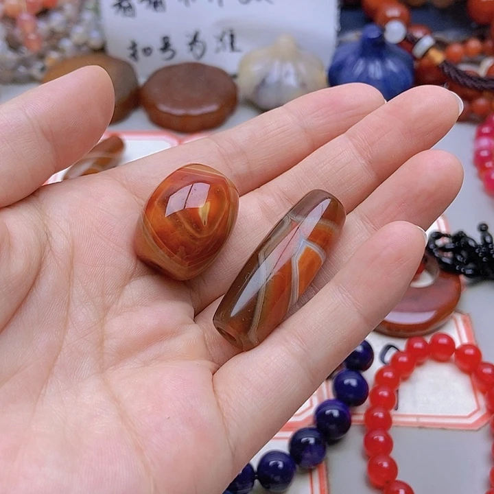 【闪购商品】未镶嵌玛瑙/玉髓珠宝半成品萍***垒