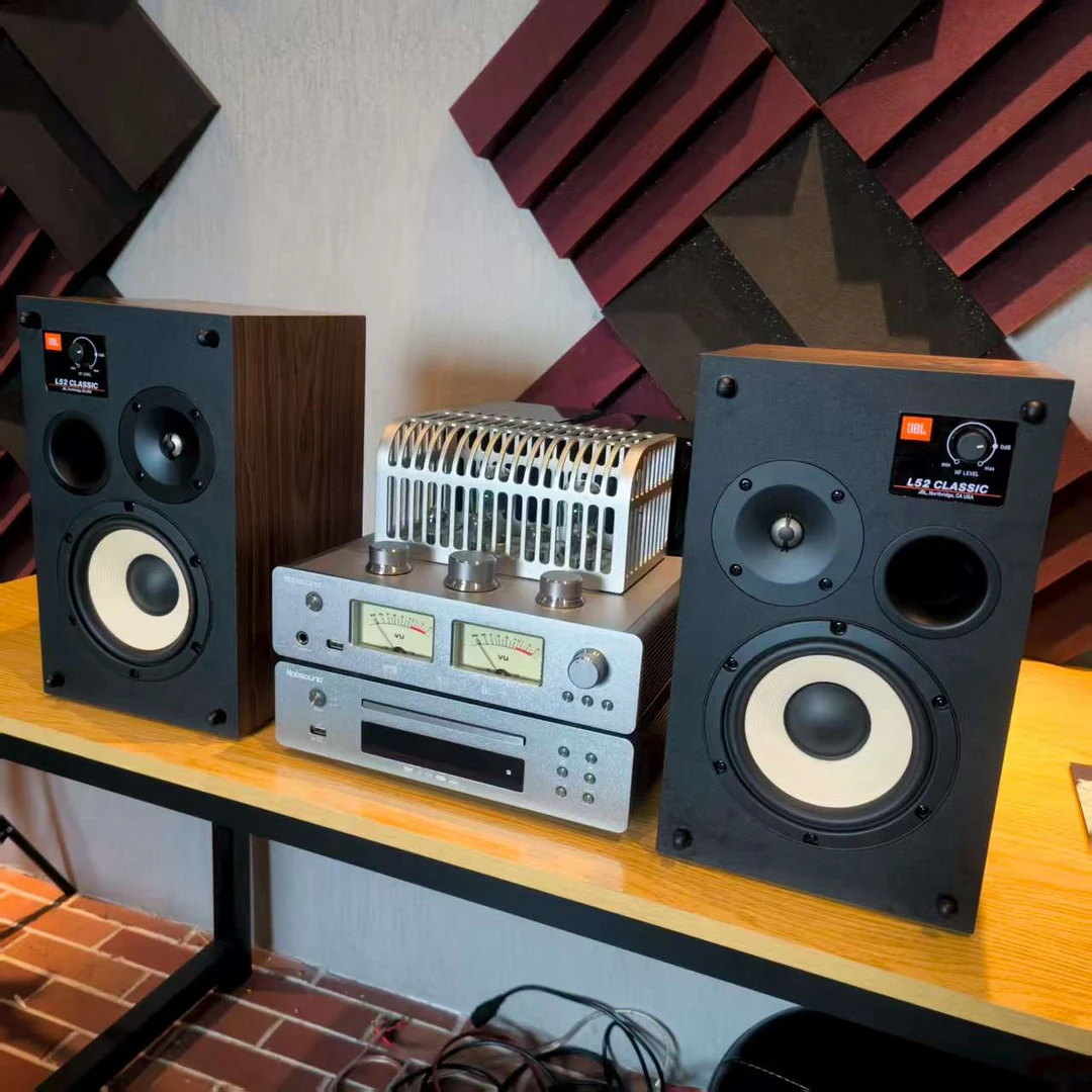 诺普声 925 前胆后石HiFi蓝牙功放 L52两分频监听木质音箱套装