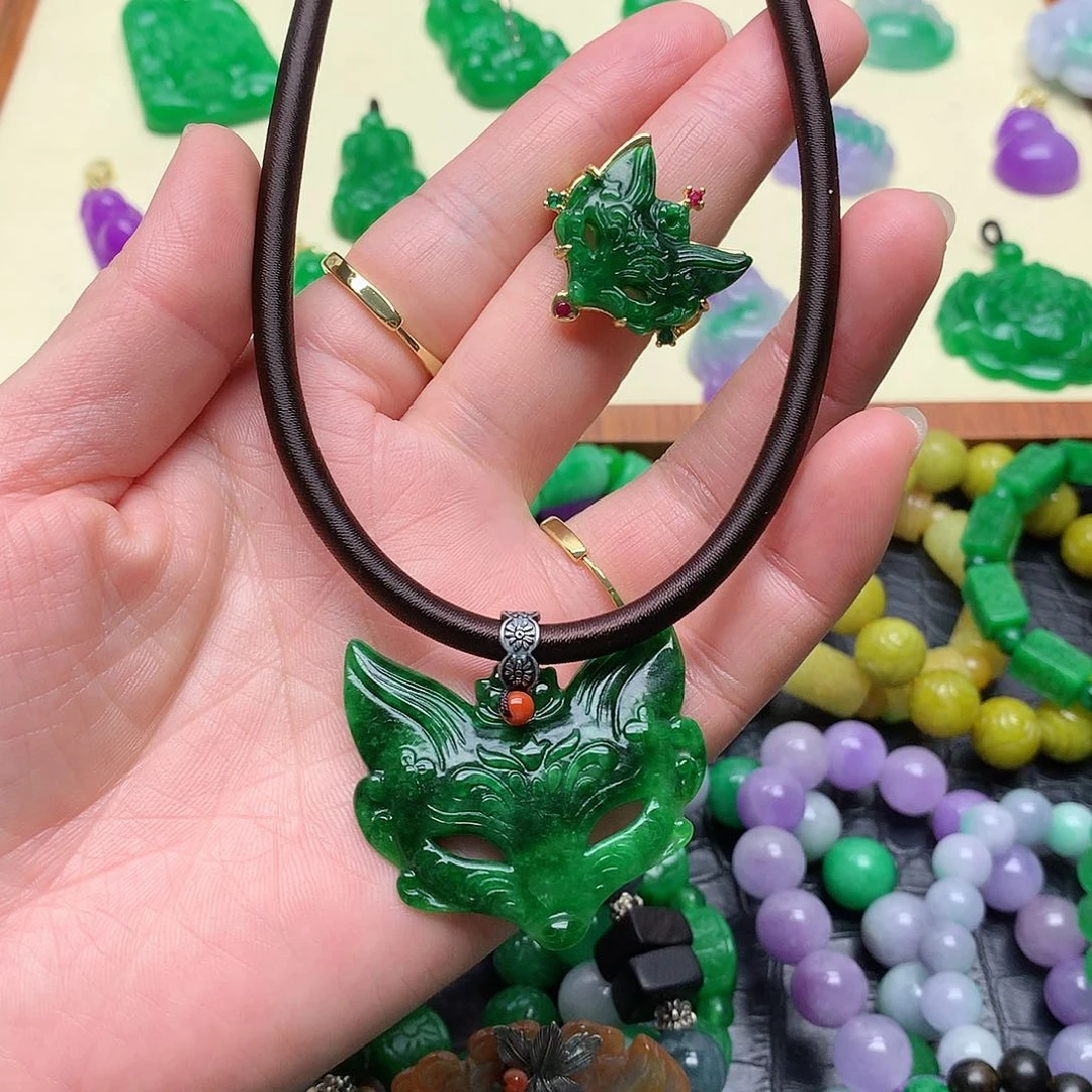 非金属无方*榕一套吊坠