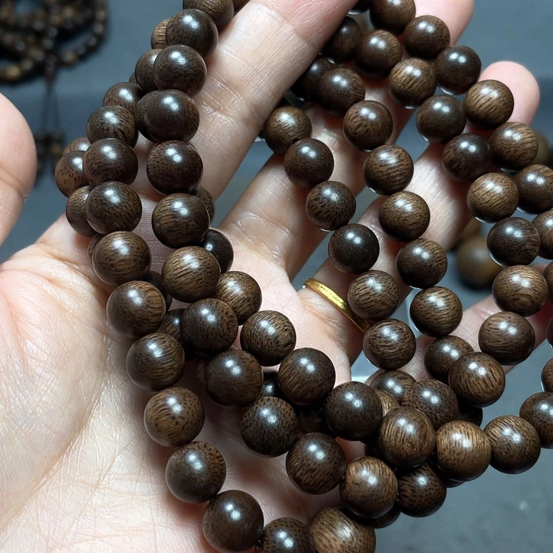 沉香手串H*g芽庄白棋0.8