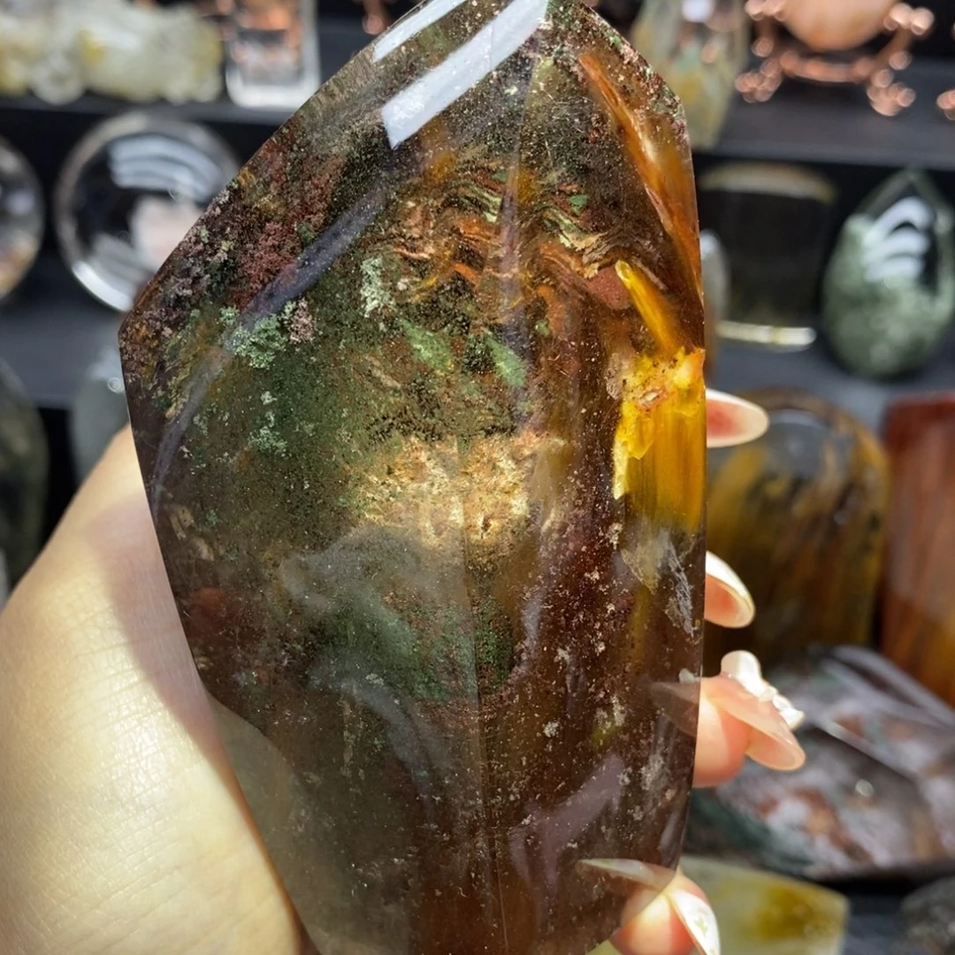 水晶珠宝半成品未镶嵌