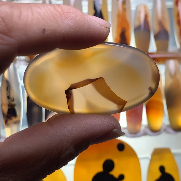 玛瑙/玉髓颈饰未镶嵌167