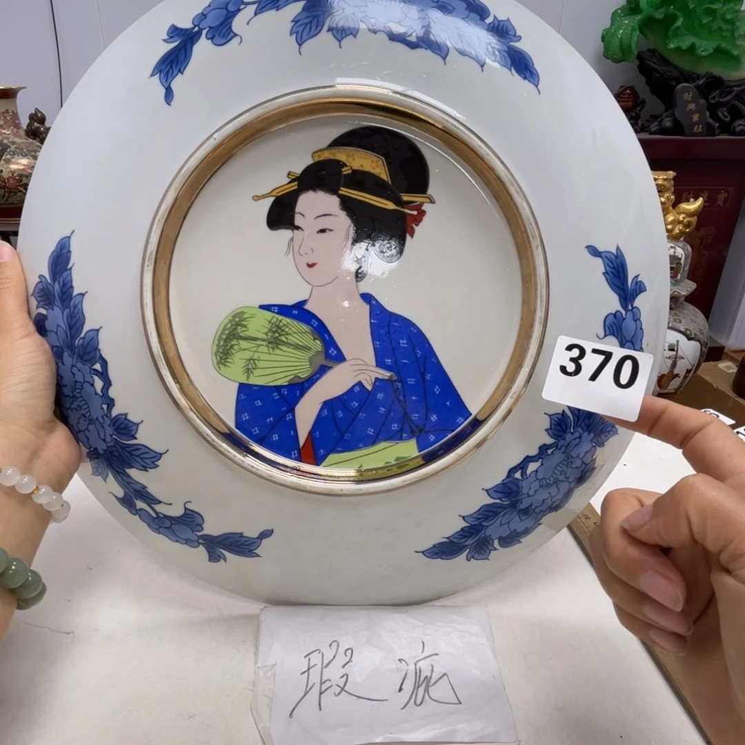 瓷片L****e摆件工艺品瓷器摆件777