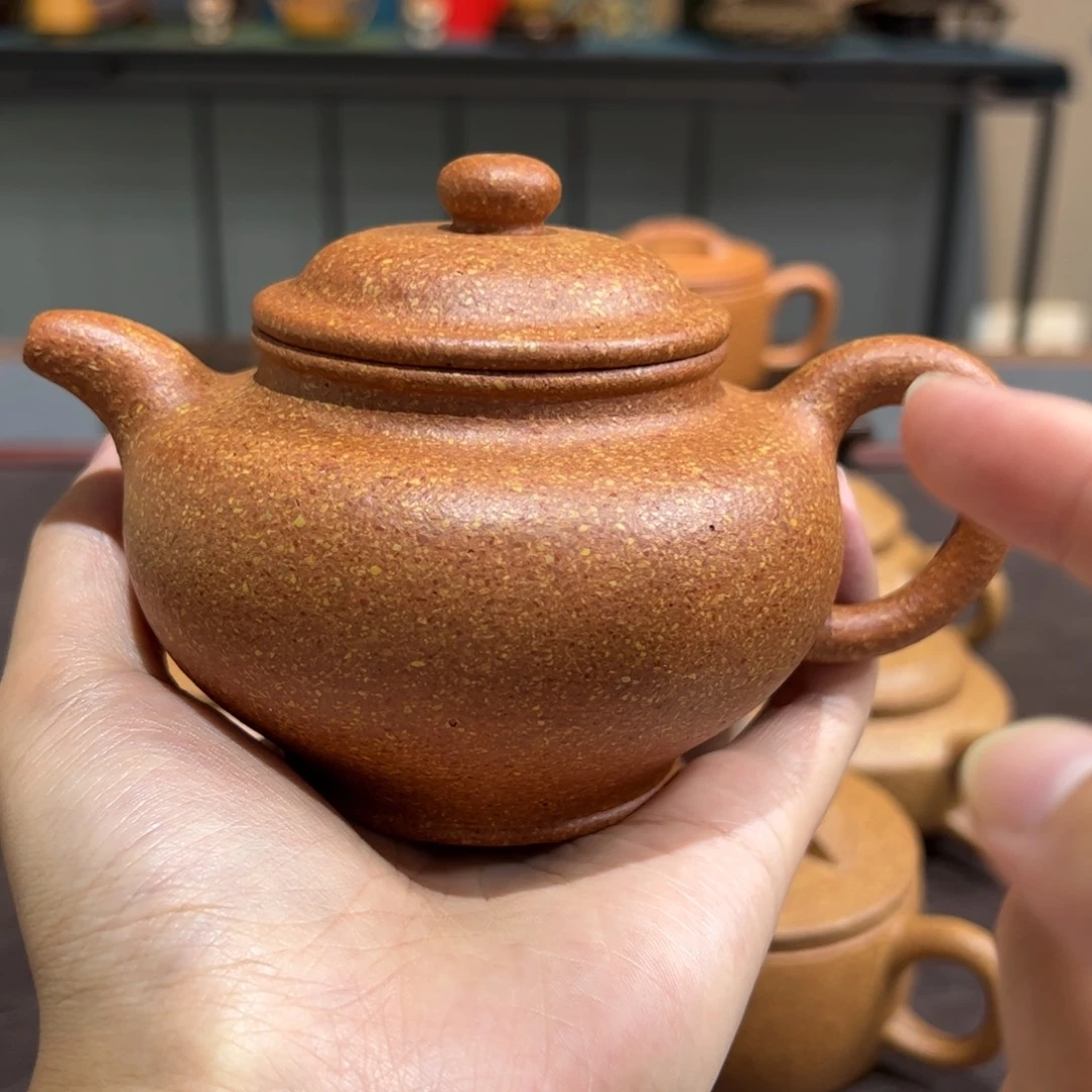 用***4宜兴紫砂壶泡茶喝