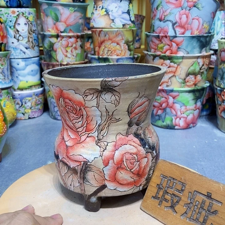 景德镇艺术手绘作品
