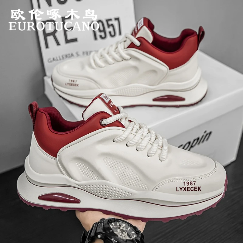 欧伦啄木鸟EUROTUCANO男鞋冬季时尚运动鞋子男款潮流休闲老爹鞋